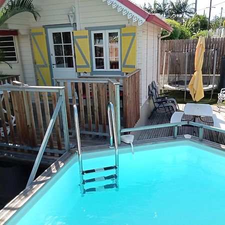 Bungalow Des Papayes Saint-Louis Luaran gambar
